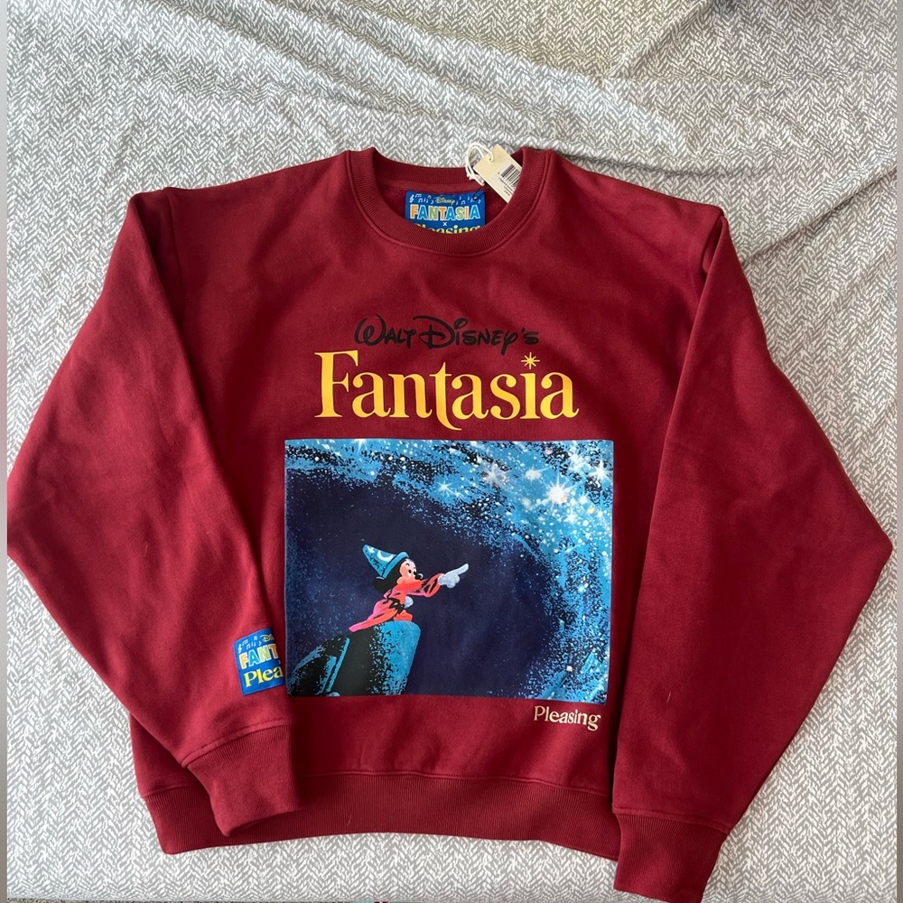 Disney Fantasia x Pleasing L'Apprenti Sorcier Crewneck Pullover Size M